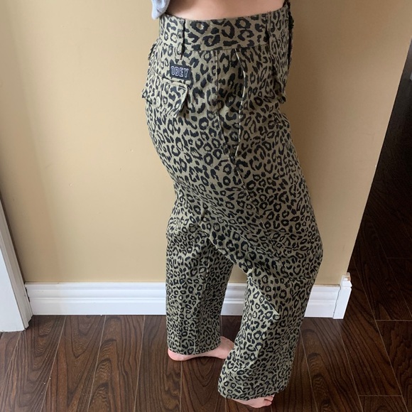 OBEY Printed pants worn once - Picture 2 of 5
